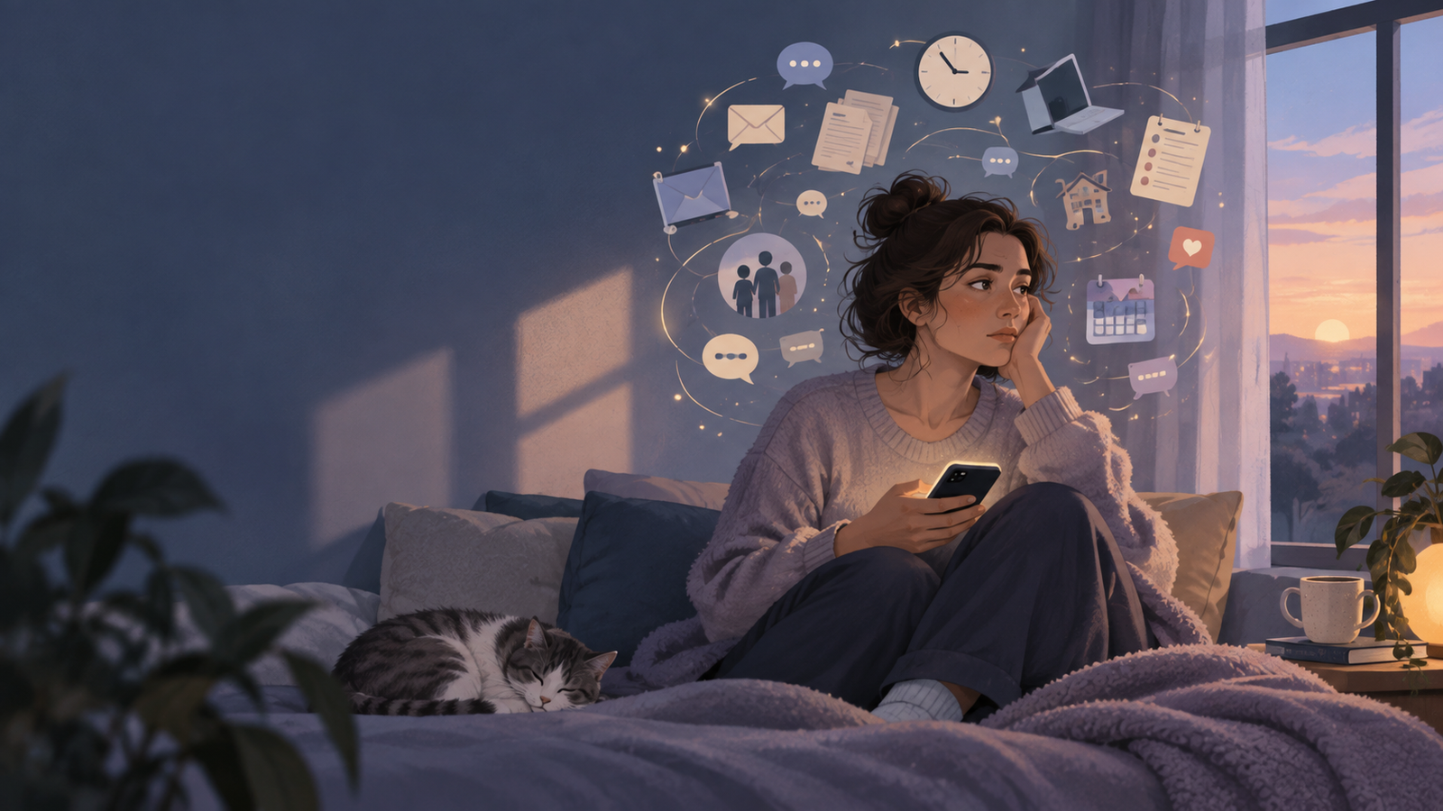 Por que estamos tão cansados? O peso de uma mente que nunca desliga