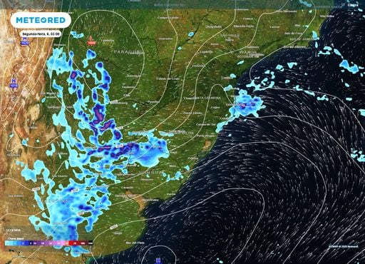 Formação de ciclone traz risco de tempestades no Brasil