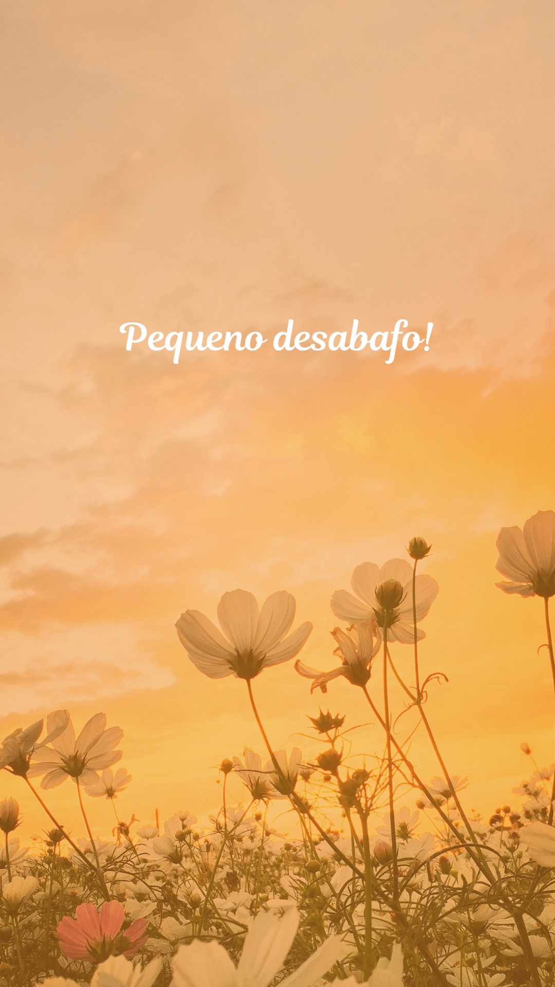 Um desabafo com Deus