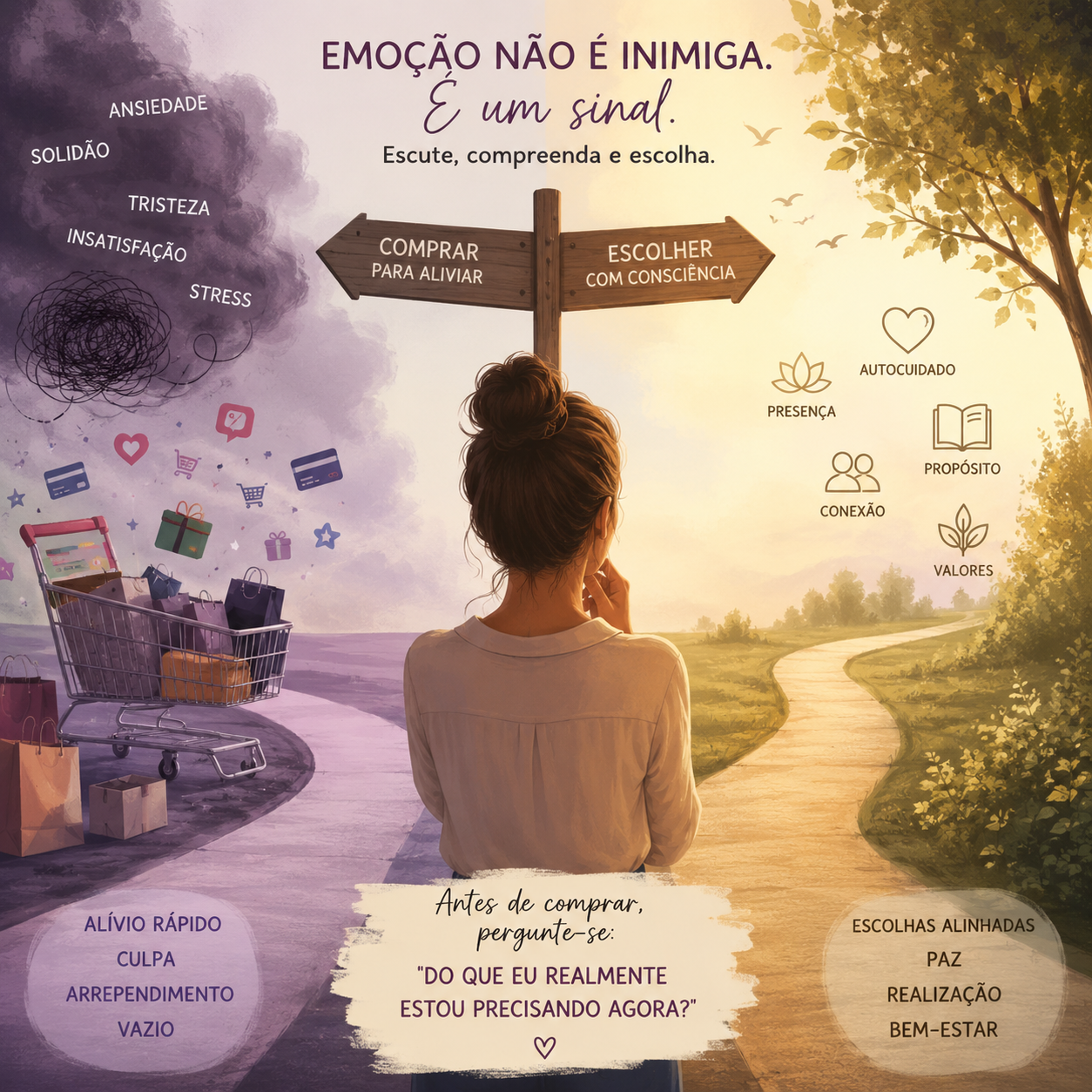 Quando a emoção compra antes da razão: